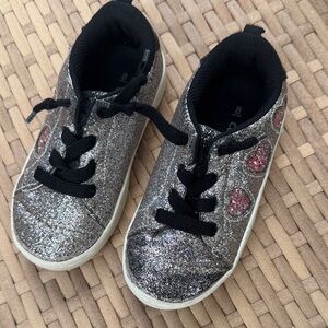 Carter's Silver Glitter toddler Sneakers